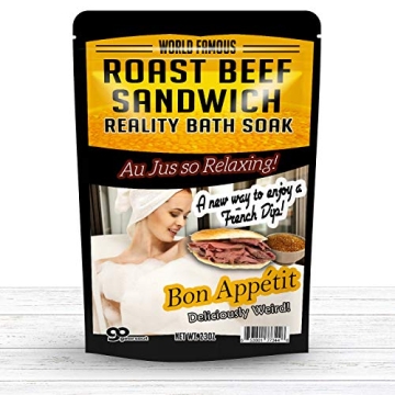 Humorous Roast Beef Sandwich Bath Soak - Perfect Gag Gift