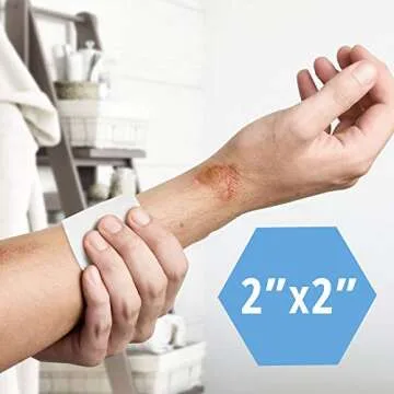 Medpride Surgical Sponges 2'' x 2'' 200 Pack - Gauze Pads Non sterile - First Aid Wound Care Dressing Sponge – Νοn-Woven Medical, Non-Adherent Mesh Bandages – Absorbent for Injuries – 4 Ply