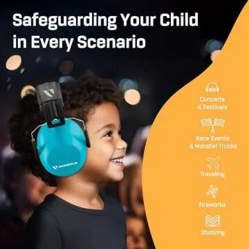 Vanderfields Kids Ear Protection, Noise-Canceling Headphones