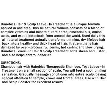 Hairobics Leave-In Treatment for Healthy Hair Growth