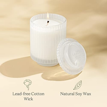 LA JOLIE MUSE Vanilla Coconut Candles for Home Gift