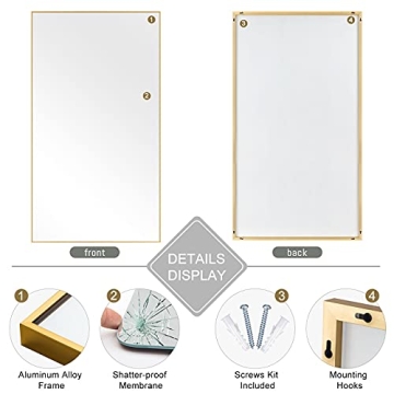 Elegant NeuType 71"x32" Large Full Length Mirror