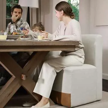 Elegant CHITA Dining Chairs with Casters for Modern Homes