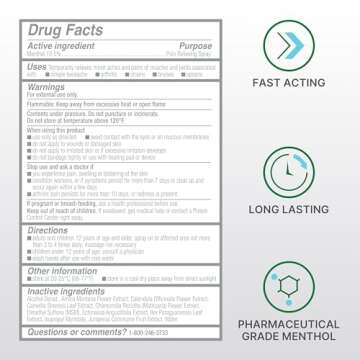 Biofreeze Professional Strength Pain Relief Aerosol Spray, Knee & Lower Back Pain Relief, Sore Muscle Relief, Neck Pain Relief, FSA Eligible, Biofreeze Menthol Spray, 4 Fl Oz (Pack of 3)