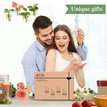 HUSSLEAN Wall Hanging Terrariums – Stylish Plant Propagation