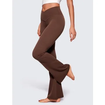 CRZ YOGA Butterluxe High Waist Flare Leggings for Women