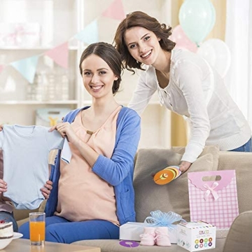 Caydo 24 Colorful Clothing Size Dividers for Closet Organization