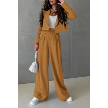PRETTYGARDEN Elegant Women's Two-Piece Suit Set for Events