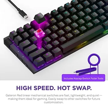 NZXT Function Mechanical Gaming Keyboard - Customizable RGB & More