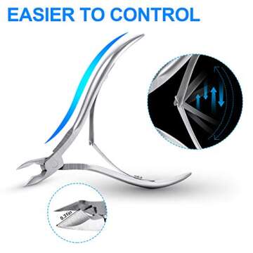 Stainless Steel Cuticle Nippers Set for Perfect Nail Care