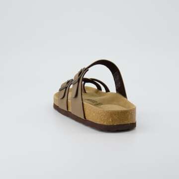 CUSHIONAIRE Luna Cork Women’s Sandals for Summer 2025