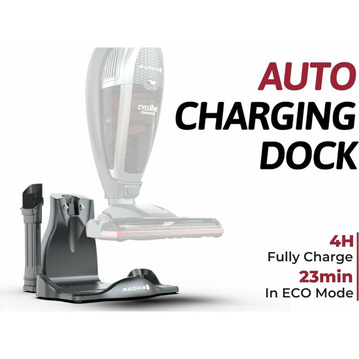 Roomie Tec SlimVac Cordless Vacuum - Lightweight & Powerful