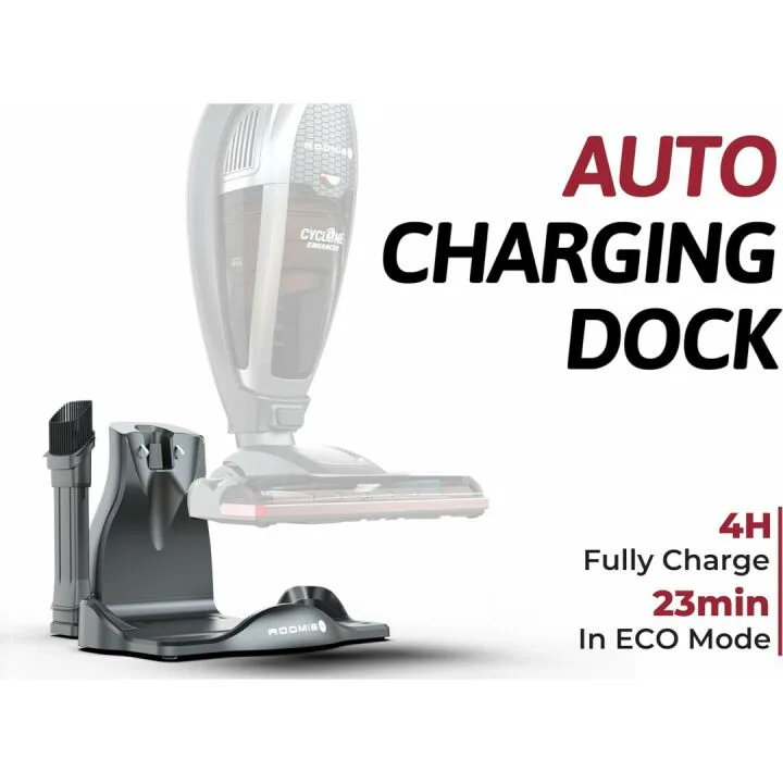 Roomie Tec SlimVac Cordless Vacuum - Lightweight & Powerful