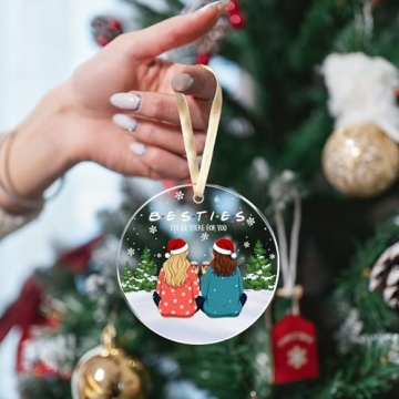 Best Friend Christmas Ornaments for Holiday Decor