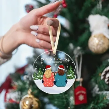 Best Friend Christmas Ornaments for Holiday Decor