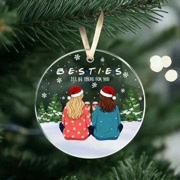 Best Friend Christmas Ornaments for Holiday Decor
