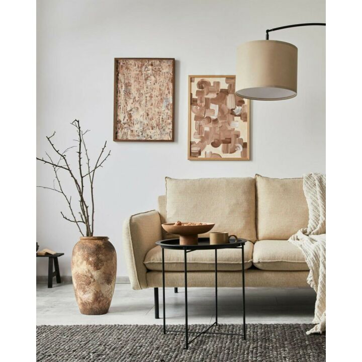 Wabi-Sabi Ceramic Flower Vase - Rustic Vintage Decor