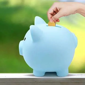 Fireboomoon Cute Pig Money Bank for Kids and Adults