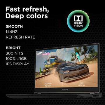 Lenovo Legion 5 Gaming Laptop - AMD Ryzen 7 & GeForce RTX 2060