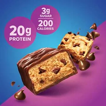 High Protein Pure Protein Bars, Chewy Chocolate Chip Snack