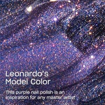 OPI Nail Lacquer Leonardo's Model Color - Chip Resistant Polish