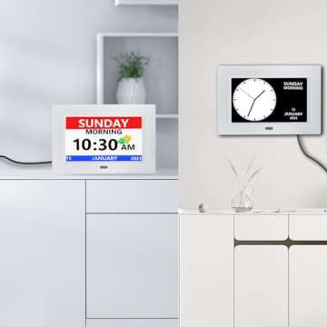 MRCHYDZ 7 Inch Digital Clock: Perfect for Seniors