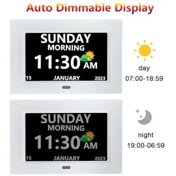 MRCHYDZ 7 Inch Digital Clock: Perfect for Seniors