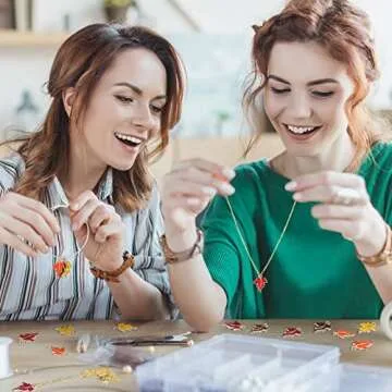 60 Pcs Fall Maple Leaf Charm Pendants 3D Leaf Fall Pendants Mix Color Fall Charms for Jewelry Making Alloy Enamel Autumn Charms for Thanksgiving Halloween Necklace Bracelet Earring Keychain DIY Craft