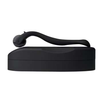 Koi Beauty Derma Roller Titanium Microneedling Roller, 540 Microneedle Roller, Premium Micro Needlin...