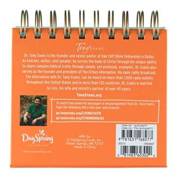 DaySpring -Tony Evans - God's Got It - An Inspirational DaySpring DayBrightener - Perpetual Calendar...