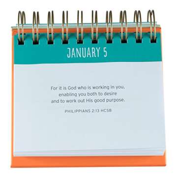 DaySpring -Tony Evans - God's Got It - An Inspirational DaySpring DayBrightener - Perpetual Calendar (20210)