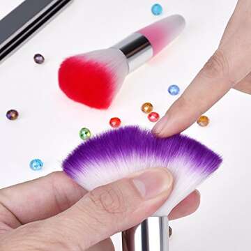 Soft Touch Nail Art Brushes - Perfect for Beauty Lovers