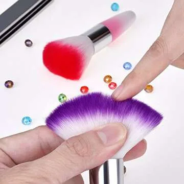 Soft Touch Nail Art Brushes - Perfect for Beauty Lovers