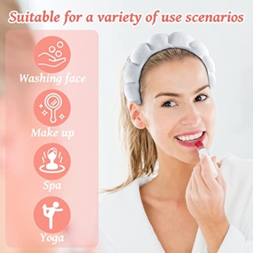 Stylish WSICSE Spa Headband & Wristband Set for All