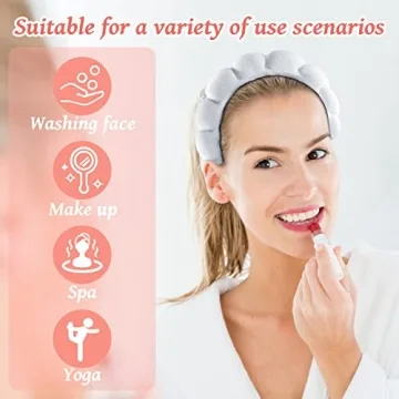 Stylish WSICSE Spa Headband & Wristband Set for All