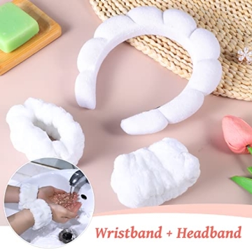 Stylish WSICSE Spa Headband & Wristband Set for All