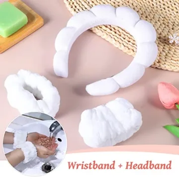 Stylish WSICSE Spa Headband & Wristband Set for All
