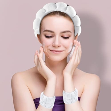 Stylish WSICSE Spa Headband & Wristband Set for All