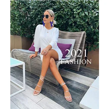 Stylish Sapphire Tassel Earrings for Trendy Women