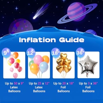 Hotwhip 13L Helium Tank Fills 50 Balloons Easily