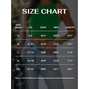 REORIA Women's Sexy Sleeveless High Neck Racerback Cropped Tank Tops Cute Teen Girls Halter Neck Crop Tops Vest Green Medium