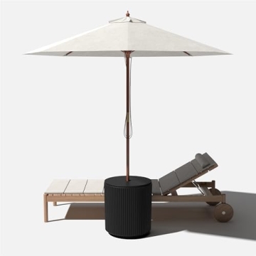 Veradek Umbrella Side Table with Durable Design for Outdoor Use