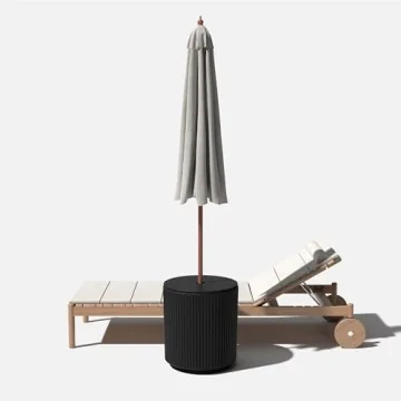 Veradek Umbrella Side Table with Durable Design for Outdoor Use