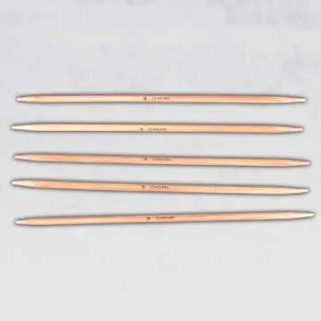 Ostart 15-Size Bamboo Knitting Needles Set for All Levels