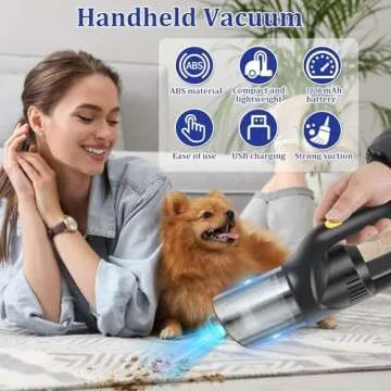 ITGOTI Handheld Car Vacuum Cordless - Compact & Powerful