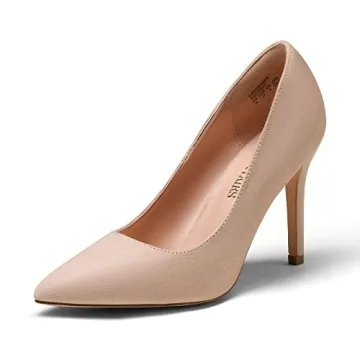 Chic DREAM PAIRS Women's Pointed Toe Wedding Pump Shoes for Stylish Elegance