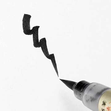 Pentel Fude Brush Pen, Versatile Art Tool for All