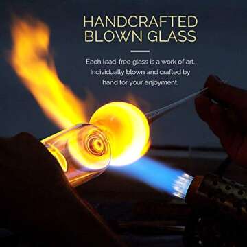 Final Touch Bottoms Up Double Wall Beer Glass - Perfect Gift for Beer Lovers