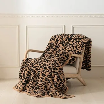 Ultra Soft Leopard Throw Blanket - Stylish & Cozy