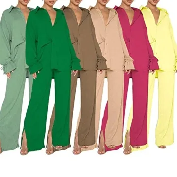 MYBFYABO Women's Casual Summer Outfit Set for Stylish Comfort